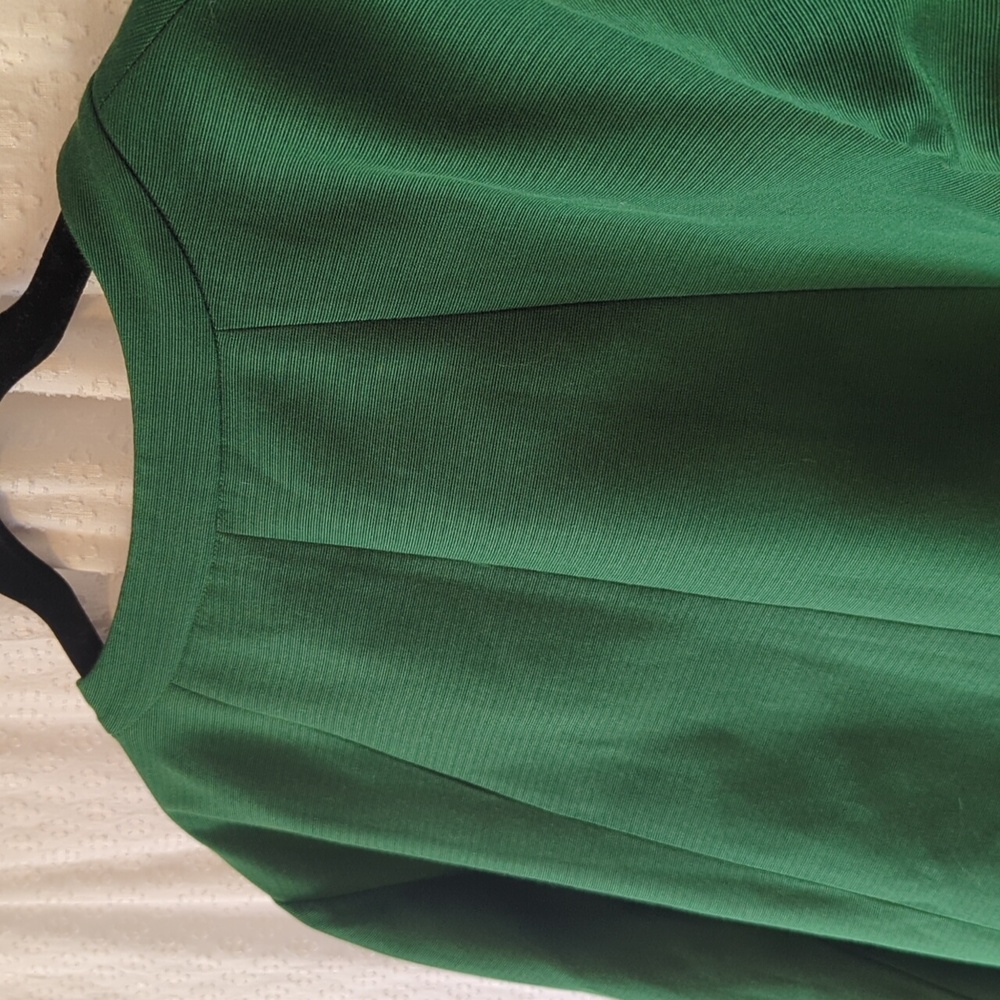 Talbots Emerald Green Cotton Silk Blazer Jacket Women's Size 20 NWT - Picture 8 of 11